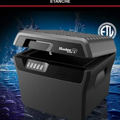 Caisson de sécurité ignifugé et étanche format L MasterLock^Master Lock Outlet