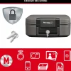 Caisson de sécurité - Petit format 7.8L-Master Lock Discount