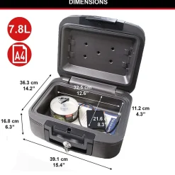 Caisson de sécurité - Petit format 7.8L-Master Lock Discount