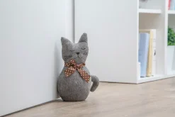 Cale porte chat Rei tissu ⌀10,5x H.25,5 cm- Hot