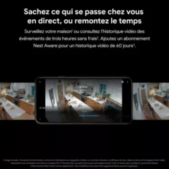 Caméra de sécurité Cam intérieure/extérieure connectée sur batterie^Google Nest Hot