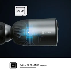 Caméra de sécurité intérieure et extérieure BC1C 2K-Ezviz Clearance