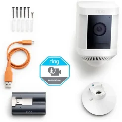 Caméra de surveillance - - Spotlight Cam Plus Batterie - HD 1080p - Vision nocturne couleur^Ring Best