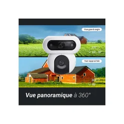 Caméra de surveillance exterieure motorisee double optique H90 2K-Ezviz Sale