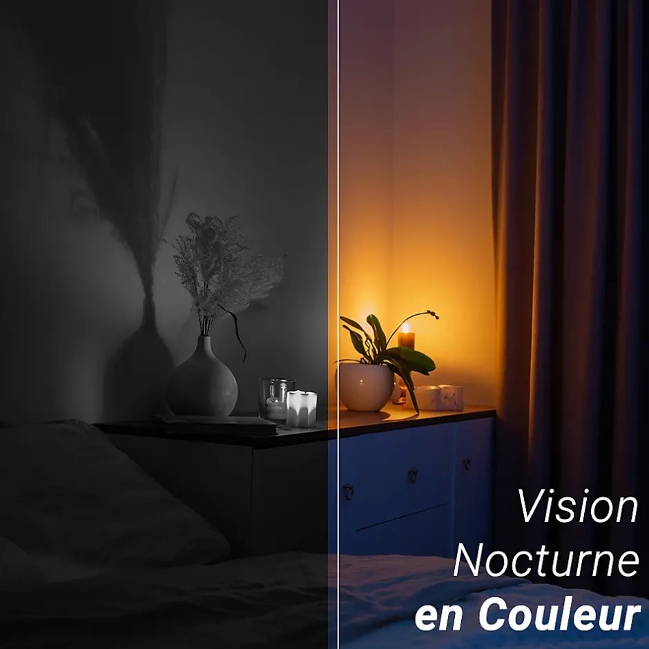 Caméra de surveillance intérieure motorisée H6C 2K-Ezviz New