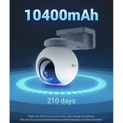 Caméra de vidéosurveillance extérieure sur batterie HB8 2K+-Ezviz Hot