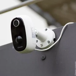 Caméra de vidéosurveillance sans fil extérieure panneau solaire-Chacon