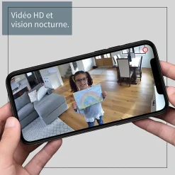 Caméra de vidéosurveillance intérieure sans fil Essential 1080p noire^Arlo Online