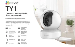 Caméra de vidéosurveillance rotative TY1^Ezviz Hot
