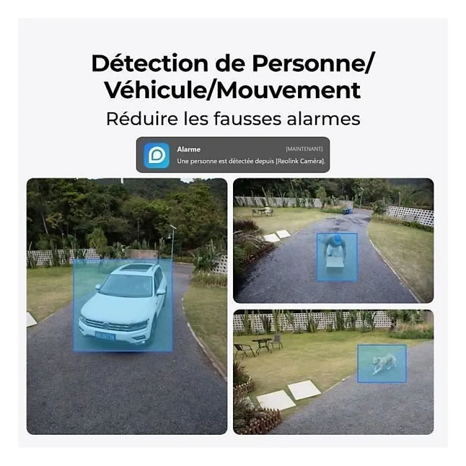 Caméra extérieure - - W320 - Blanc-Reolink Discount