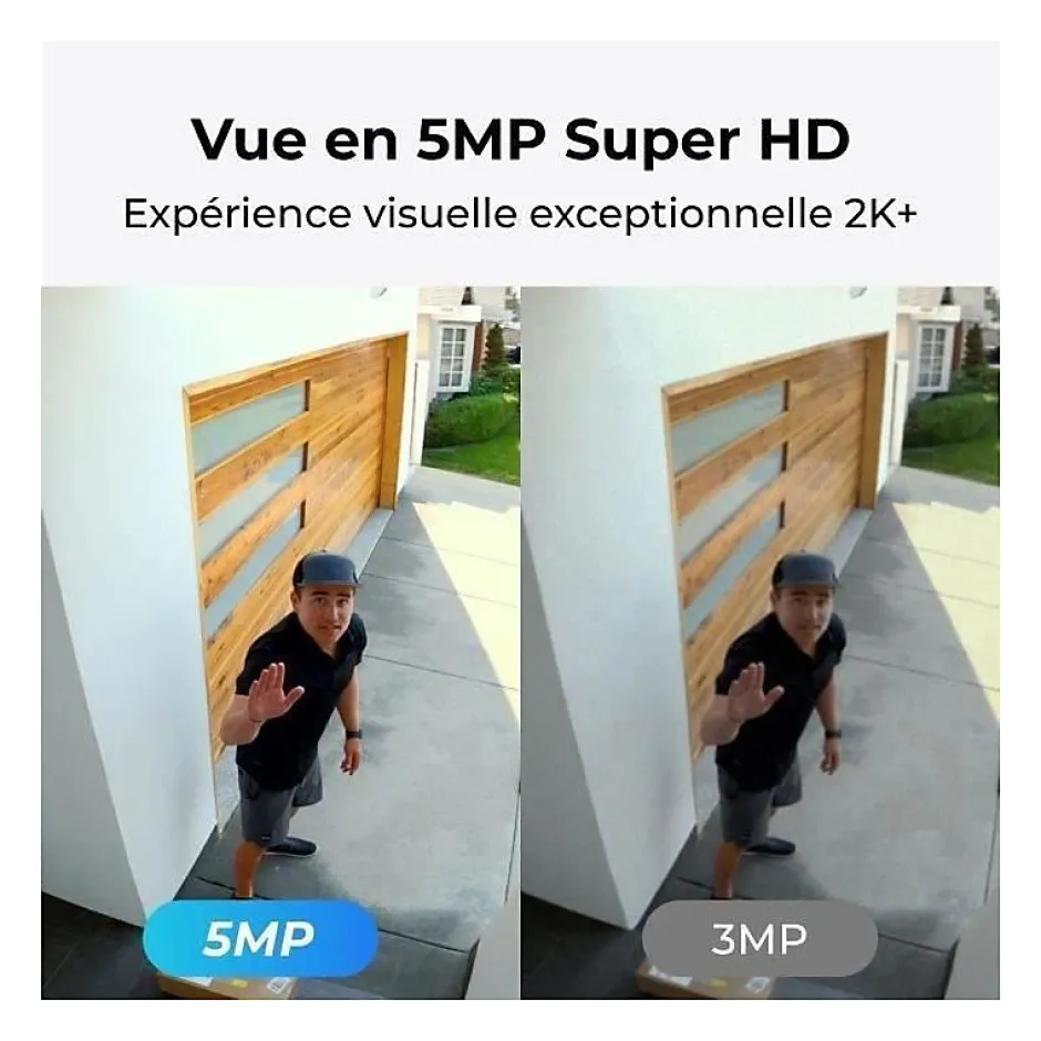 Caméra extérieure - - W320 - Blanc-Reolink Discount