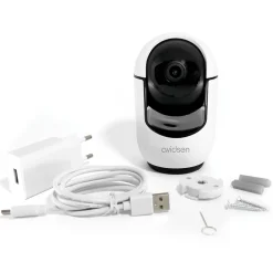 Caméra IP intérieure motorisée HomeCam Prim 2,5 K - - 127158-Avidsen Clearance