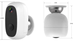 Caméra Wifi MoovE + détecteur mouvement vision nuit -^Voltman Outlet