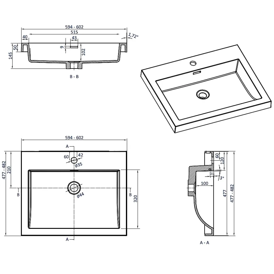 Caniveau de douche à l'italienne Acier inox à carreler avec Siphon, Drain de cabine Filtre anti-odeurs - FlexGT01-3 - 70cm-Bernstein Sale