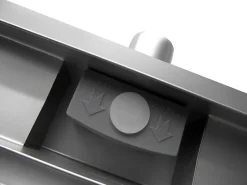 Caniveau de douche italienne réglable acier inoxydable avec Siphon et filtre - 60cm^Bernstein Hot