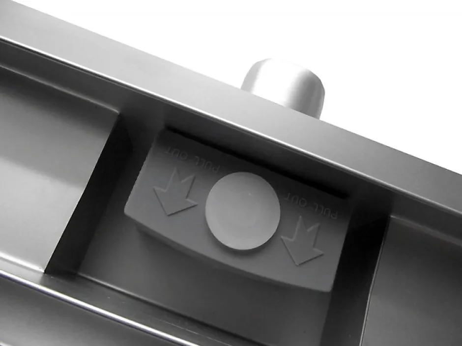 Caniveau de douche italienne réglable acier inoxydable avec Siphon et filtre - 60cm^Bernstein Hot