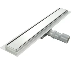 Caniveau de douche Italienne DALA inox L.80 cm anti-odeurs + filtre, drainage performant --Saniverre Clearance