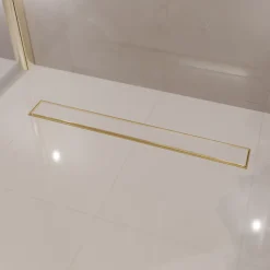 Caniveau De Douche Nilo - 70 Cm - Doré - Or-Lomazoo Online