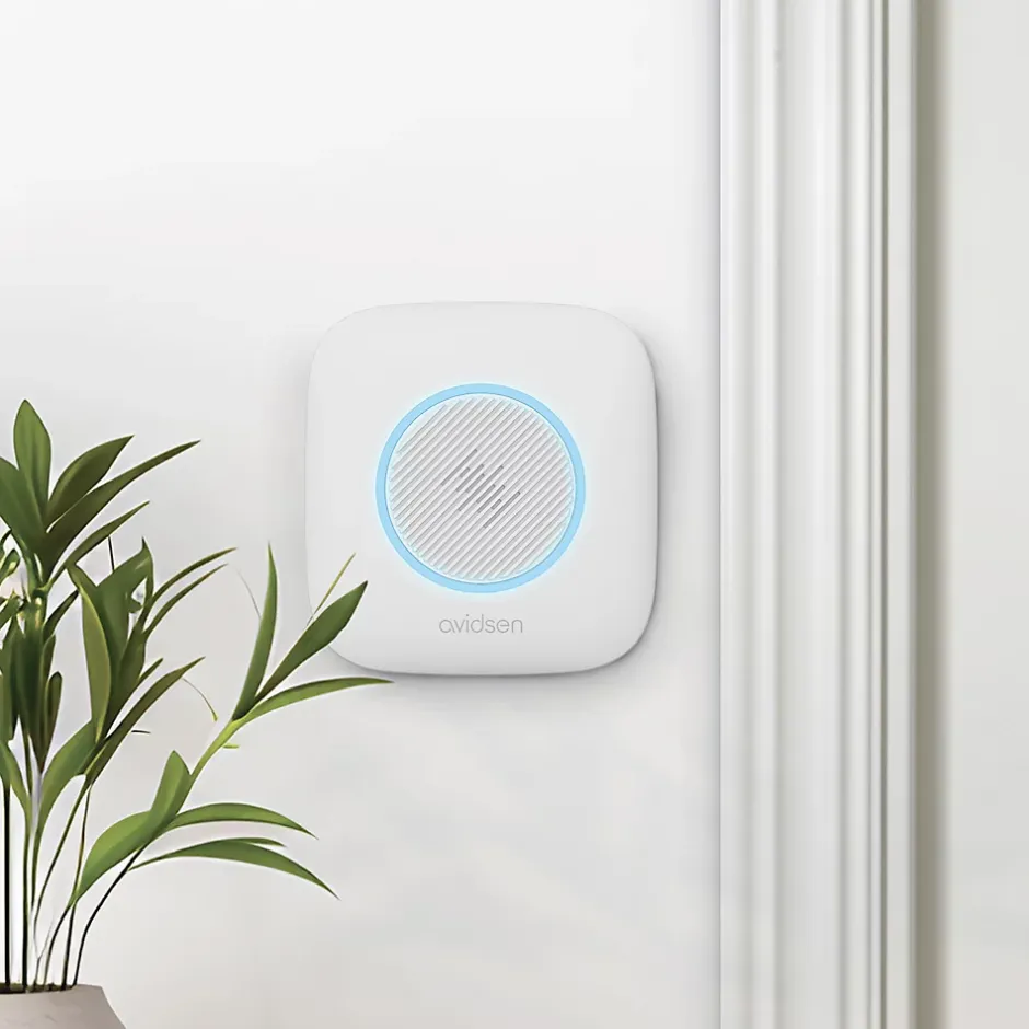 Carillon avec flash lumineux sans fil avec pile portée 200 mètres - Sona - 102507^Avidsen Sale