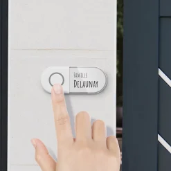 Carillon avec flash lumineux sans fil avec pile portée 200 mètres - Sona - 102507^Avidsen Sale