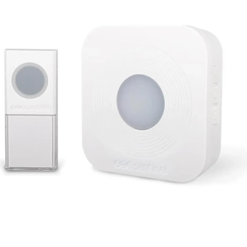 Carillon sans fil - - 200 metres - SimplyBell - Blanc^SCS Sentinel Sale