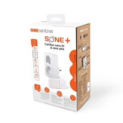 Carillon sans fil enfichable blanc Sone +-SCS Sentinel Best