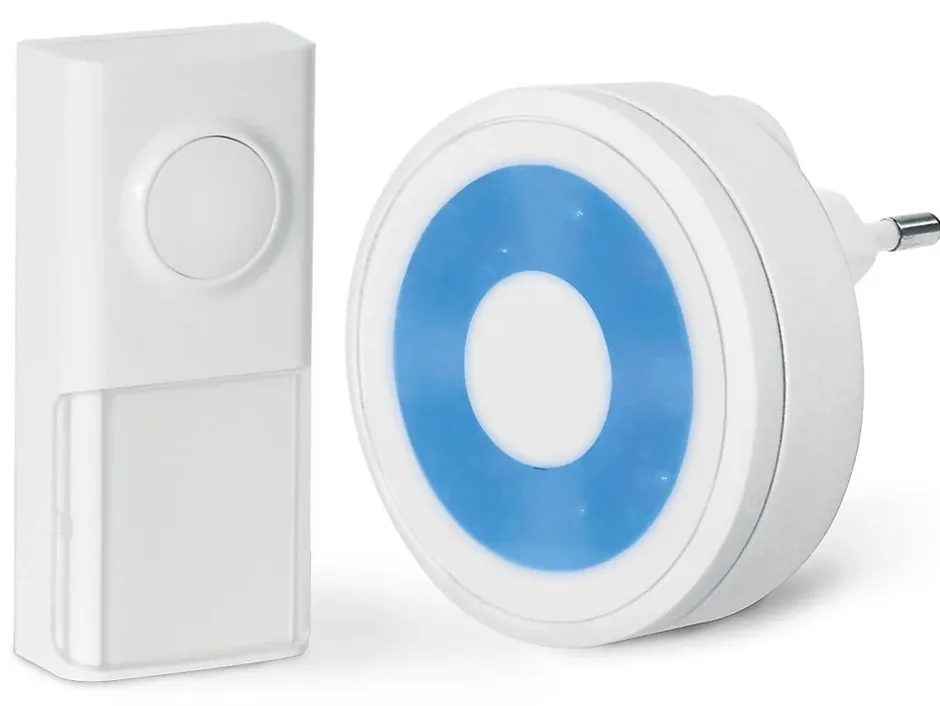 Carillon sans fil et bouton sans pile EcoBell 100 Light^SCS Sentinel