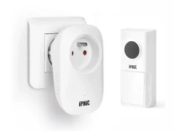 Carillon sans fil et sans pile à brancher sur prise-Urmet Outlet