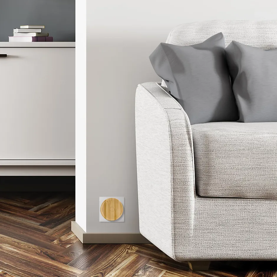 Carillon supplémentaire sans fil sans pile pour le carillon Bamboo - Bamboo Plus - - 102503^Avidsen New