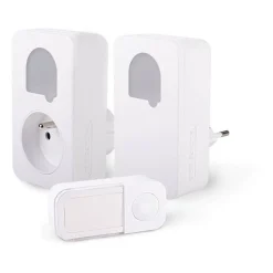 Carillons - - SONE DUO - Sans fil et sans pile - Lot de 2 - Portée 150+50 metres - Auto-alimenté^SCS Sentinel Hot