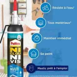 Cartouche de colle polymère propulsée au gaz, 200 g - intérieur/extérieur^Pattex New