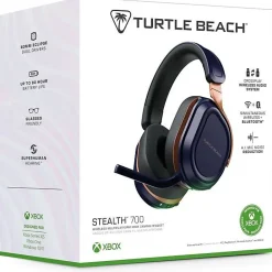 Casque gaming sans fil - Stealth 700X (Gen3) - Cobalt - Xbox, PS5, PS4, PC, mobile, 60mm, Bluetooth, 80h^Turtle Beach New