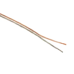 Câble audio HI-FI 2x0,75mm² transparent - 10m -^Zenitech Online