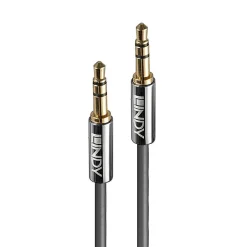 Câble audio Jack 3.5mm Cromo Line 1m^Lindy Outlet