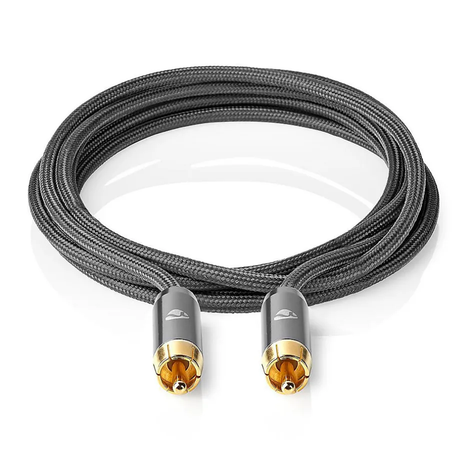 Câble audio numérique RCA coaxial 5 m^Nedis Outlet