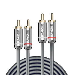 Câble audio 2x RCA Cromo Line 10m^Lindy