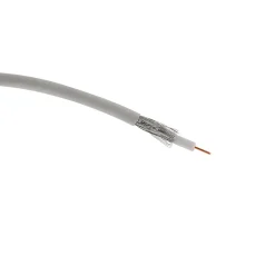 Câble coaxial TV - 17 VATCA PH blanc - 20m -^Zenitech