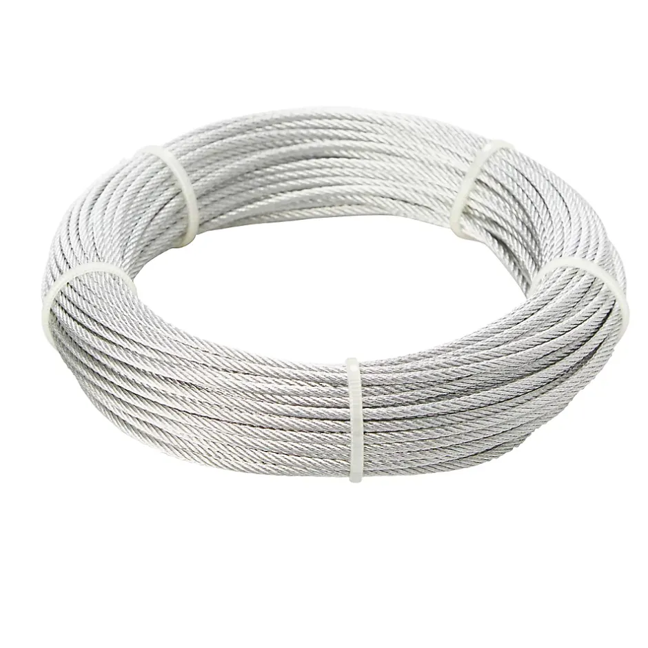 Câble en acier ø2 mm, 20 m Argent-Diall Hot