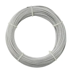 Câble en acier ø2 mm, 20 m Argent-Diall Hot