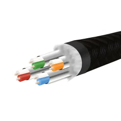 Câble Ethernet RJ45 CAT 8 mâle/mâle tressé - S/FTP 10 m - 395631^Metronic Hot