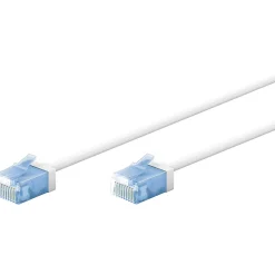 Câble Ethernet slim flexible Cat6a 15cm^Goobay Sale