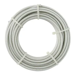 Câble gaine ø3.5 mm, 10 m transparent^Diall Clearance