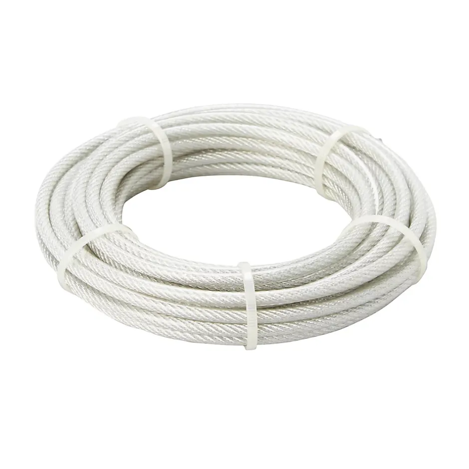 Câble gaine ø6 mm x 10 m transparent^Diall Outlet