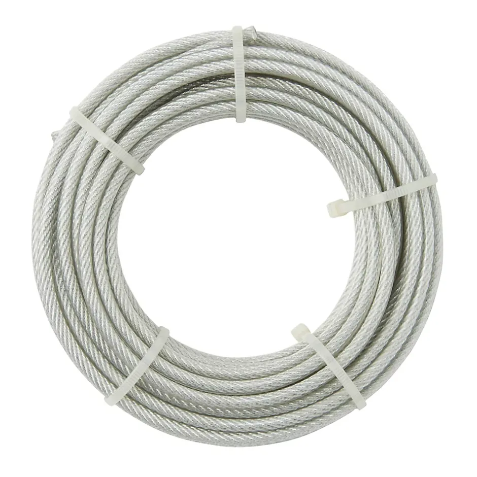 Câble gaine ø6 mm x 10 m transparent^Diall Outlet