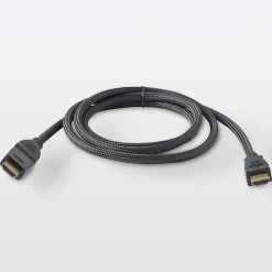 Câble HDMI Mâle / Mâle coudé 4K noir Or, 1.5 m-Blyss Online