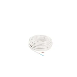 Câble électrique flexible H03VVH2F 2x0,75 mm² Blanc - 10 m^Nexans Best