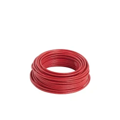 Câble électrique H07VR 6 mm² Rouge - 25 m^Nexans Discount