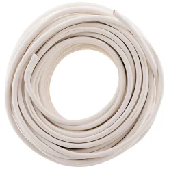 Câble électrique H05VV-F 2x1,5mm² blanc - 50m -^Zenitech Outlet