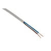 Câble électrique H03VVH2F 2x0,75mm² blanc 10m^Zenitech Discount