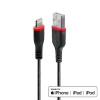 Câble Lightning USB haute résistance 2m^Lindy Online
